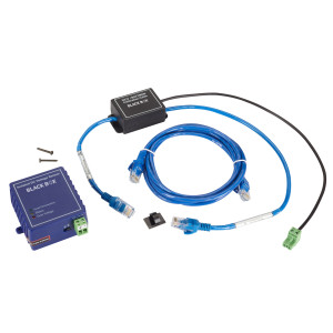 Black Box EME1D1-005-R2 Environmental Monitoring Device, RJ-45 port, 0 to +60V or -60 to 0VDC